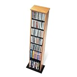 Slim Multimedia Storage Tower By Prepac Furniture