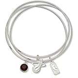 Miami Heat Triple Bangle Bracelet