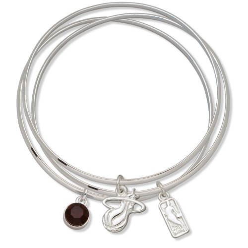 Miami Heat Triple Bangle Bracelet