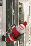 Climbing Santa