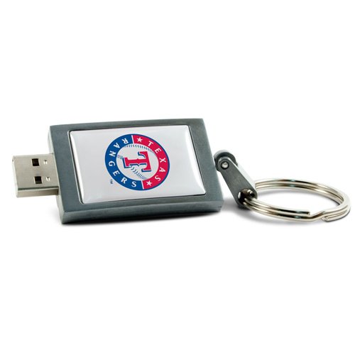 Texas Rangers 4GB USB Flash Drive Keychain