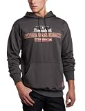 MLB Men's Arizona Diamondbacks Property Of Long Sleeve Hooded Fleece Pullover (Pro Granite, Medium)