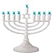Deluxe Hanukkah Electric 13 5/8in Menorah