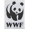 ステッカーWWF 世界自然保護基金 パンダ  防水紙シール