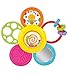 KiddoLab Infant Spin, Rattle and Teether Toy. Baby Multi-use Toy for Better Relaxation and Sleep. Essentials Activity Toy for Babies and Toddlers, Develops Fine Motor Skills. Age: 6 Months Old and Up
