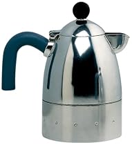 Alessi - Michael Graves MG26/3 "Pelicano" Espresso Coffee Maker, 3 Cup