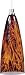 Minx Collection 1-Light 10 Satin Nickel RapidJack Pendant and Amber Lava Glass EP96036-102SN