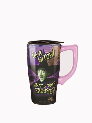 The Wizard of Oz I'm A Witch What's Your Excuse No Slip Practical Travel Mug On Sale