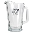 Tampa Bay Lightning NHL 60oz Glass Pitcher - Primary Logo by Great American Products