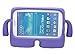 Tab 3 Case, Kids Shock Proof Foam Case Cover Stand for Samsung Galaxy Tab 3 (7.0) P3200 (Purple)