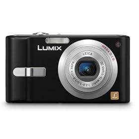 Panasonic Lumix DMC-FX12K 7.2MP Digital Camera with 3x Optical Image Stabilized Zoom (Black)
