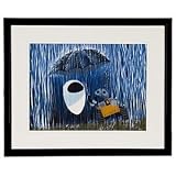 Disney ''Asleep in the Rain'' WALLE Limited Edition Framed Giclee