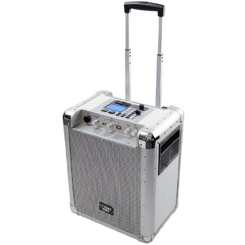 PYLE-PRO PCMX265W Battery Powered Portable PA System with USB/SD, DJ Controls, And Aux Inputs