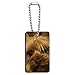Yorkshire Terrier Yorkie Dog Wood Wooden Rectangle Key Chain