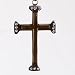 Designer Style Jewelry Cz Diamond Gold Cross Stainless Steel Men's Pendant Necklace for Men With Presentation Box J2040