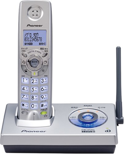 Pioneer デジタルコードレス留守番電話機 TF-FD1500-S
