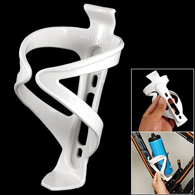 Como Cycling Bicycles Plastic Drink Bottle Holder Cage White