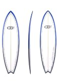 The Flyin' Fish - 6'2 Quad Fin Hybrid Fish