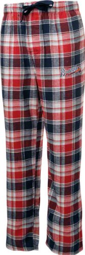 Atlanta Braves Navy Legend Flannel Pants