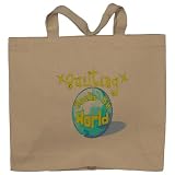 Quilting Rock My World Totebag (Cotton Tote / Bag)