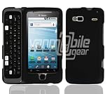 414PfvmClkL. SL160  Black Hard 2 Pc Rubberized Plastic Case + LCD Screen Cover + Car Charger for HTC G2 (T Mobile)
