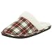 Daniel Green Women's Brooke Slipper Scuff,Ivory,Small