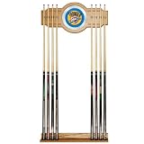 NBA6000-OCT - Oklahoma City Thunder NBA Billiard Cue Rack with Mirror