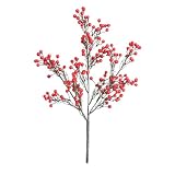 Club Pack Of 24 Red Wild Berry Spray Picks 15