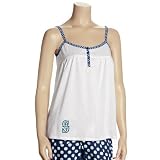 NCAA Seattle Mariners Ladies White Galaxy Tank Top (Large)