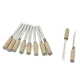 uxcell　マウントポイント　ゴム素材　5mm x 15mm　金属のシャフト　10枚入り