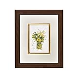 透明フォトフレーム/写真立て 【ハガキサイズ(150×105mm)対応】 ブラウン 619【代引不可】 生活用品 インテリア 雑貨 インテリア 家具 フォトスタンド アルバム [並行輸入品]