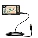 Third Party New : Classic Straight USB Cable for the Amcor Navigation GPS 5600 with Power Hot Sync and Charge capabilities - Gomadic Brand w/ TipExchange Technology