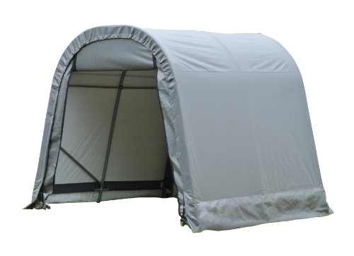 ShelterLogic 76803 Grey 8'x8'x8' Round Style Shelter