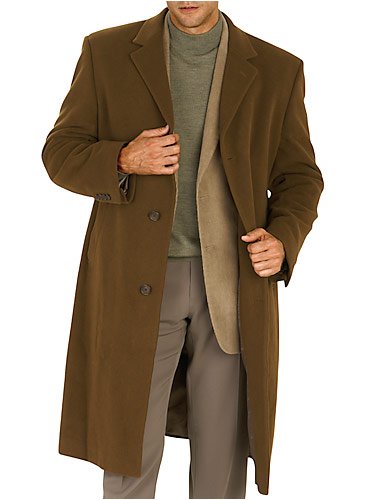 Buy Calvin Klein Full-Length Vicuna Cashmere Blend Topcoat