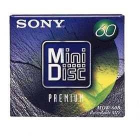 Sony Premium minidisc 60 minute MDW60B (5 disc pack) [PC]
