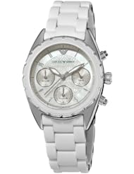 Armani Sportivo Chrono Mother-of-pearl Dial Womens watch #AR5941