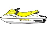 SeaDoo GTS / GTI Abstract Wave Graphic Kit - ES0008GT01