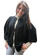 Handmade "Ma&ntilde;anita" Sweater - Sophisticated in Black (100% Knitted By Hand/recommended for Women Wearing Small/medium)