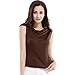 ForeverSilk Women's 100% Silk Knitted Casual Tank Top