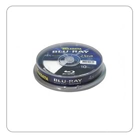 Traxdata Branded 25GB Blu-Ray 4x DB-R Full Face Printable (10 pack)