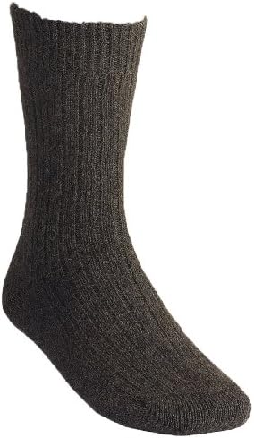 New Zealand Wool/Brushtail Possum blend Rib Socks