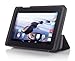 Exact Slender Series Ultra Slim Lightweight Smart-shell Stand Case for Acer Iconia B1-720 Black