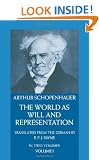 The World as Will and Representation - Volume 1: v. 1