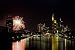 Canvas Print of Frankfurt Fireworks (762mm x 508mm / 30in x 20in)