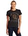 NFL Women's New Orleans Saints Heather Vintage Short Sleeve Crew