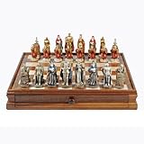 15 King Arthur Chess & Checkers Set with Drawer