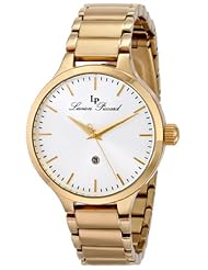 Lucien Piccard Womens LP-12917-YG-22S Lleida Analog Display Japanese Quartz Gold Watch