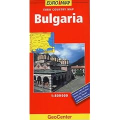 Bulgaria (GeoCenter Euro Map)