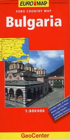 Bulgaria (GeoCenter Euro Map)