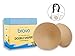 BRAVO Women's Double Shaper Sports Bra, Swimsuit or Bra Insert. Natural Padding for a Fuller Effect (Nude, B/C)